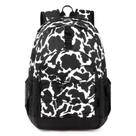 Mochila Choco Mocha Cow Print para meninas adolescentes de 45 cm preta