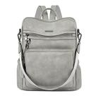 Mochila CLUCI para mulheres, couro, viagem, moda, grande