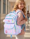 Mochila Colorida Infantil Meninas Bolsa Escolar Grande Espaço Lápis Caneta Notebook Garrafa Mochila Colorida Infantil Meninas Bolsa Escolar Grande Espaço Lápis Caneta Notebook Garrafa