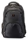 Mochila com alça reforçada universitária preta notebook fashion