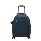 Mochila com Carrinho Kipling New Zea True Blue Tonal Azul Mochila com Carrinho Kipling New Zea True Blue Tonal Azul