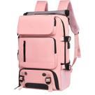 Mochila com Compartimento Entrada Usb Vários Bolsos Alça Reforçada Fixação Mala Ideal para Viagem Executiva Escola Trabalho Bolsa Versátil
