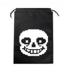 Mochila com cordão Anime Undertale com impressão 3D para crianças