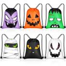 Mochila com cordão Censen 30x25 cm impermeável, pacote com 24