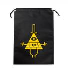 Mochila com cordão Gravity Falls Anime com impressão 3D 35x25cm