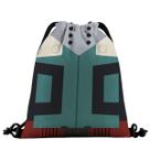 Mochila com cordão My Heros Academias Anime 39x32cm