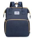 Mochila com design antifurto, utilizada para transportar pertences pessoais de forma segura e organizada, ma