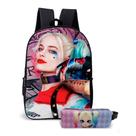 Mochila com Estojo Ou Sem Escolar Feminino Palhaça do Mal Vermelho e Azul Alerq Escola Volta Aulas Mochila com Estojo Ou Sem Escolar Feminino Palhaça do Mal Vermelho e Azul Alerq Escola Volta Aulas