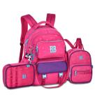 Mochila com Lancheira e Estojo Box Kit Escolar Feminino Rebecca Bonbon