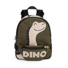 Mochila Com Pochete-Lancheira Mait Dino Verde Militar