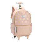 Mochila com rodas bege un mc46702up1000un maxlog