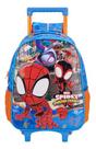 Mochila Com Rodas E Alças Spidey Friends 16 Xeryus Azul