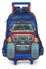 Mochila com rodas up4you azul