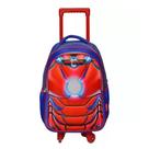 MOCHILA COM RODAS WINCY IRON ARMOR BPE20794 Vermelho