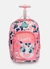 Mochila com Rodinha Vaca Romântica - puket Mochila com Rodinha Vaca Romântica - puket