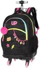 Mochila Com rodinhas e costas Preto Mc49162up0600un