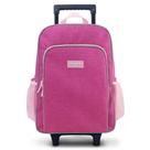 Mochila com Rodinhas Junior Pink Mochila com Rodinhas Junior Pink