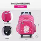 Mochila com Rodinhas Pimpolho - Jacki Design Rosa