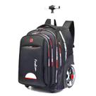 Mochila com rodinhas YWAOTRGY Quality Travel para laptop de 22 polegadas preta