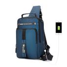 Mochila Compacta Antifurto Usb Crossbody Unissex Waterproof