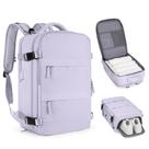 Mochila Coofay Carry On impermeável para mulheres roxa