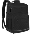 Mochila Cooler Capolo, impermeável, impermeável, 45 latas, preta