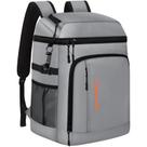 Mochila Cooler Capolo, isolada à prova de vazamento, 45 latas, cinza Mochila Cooler Capolo, isolada à prova de vazamento, 45 latas, cinza