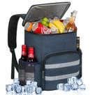 Mochila Cooler OCKLILY 36L isolada azul à prova de vazamentos