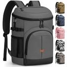 Mochila Cooler Pritent Isolada Impermeável 32L Cinza