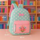Mochila Costa Escolar Barbie Juvenil Luxcel Mochila Costa Escolar Barbie Juvenil Luxcel