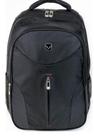 Mochila Costa Executiva Porta Notebook Note Preta 45Cm Grande Reforçada - Yepp