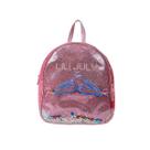Mochila Costas Bolsa Feminina Infantil Juvenil Escolar Menina Brilhante Calda de Pequena Sereia Sweet Lili July