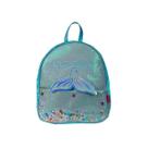 Mochila Costas Bolsa Feminina Infantil Juvenil Escolar Menina Brilhante Calda de Pequena Sereia Sweet Lili July