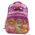 Mochila Costas Escolar Infantil Fuseco Princess Debie Rosa - Ref CBDY-4006