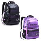 Mochila Costas Escolar Infantil Holográfica Wandinha LILAS Mochila Costas Escolar Infantil Holográfica Wandinha LILAS
