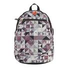 Mochila Costas Escolar Infantil Juvenil Feminina Menino Compacta Estampa Geométrica 34cm