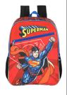 Mochila Costas Escolar Infantil Superman Luxcel IS42261SM Cor:Vermelho Mochila Costas Escolar Infantil Superman Luxcel IS42261SM Cor:Vermelho