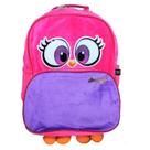 Mochila Costas Escolar Infantil Sweet Girl Pelucia Coruja Santino