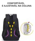 Mochila Costas Executiva Reforçada Casual Notebook Masculina - Clio Style