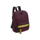 Mochila costas feminina reforçada escola trabalho