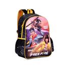 Mochila Costas Free Fire Infantil Escolar Clio Style