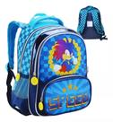Mochila Costas Infantil Creche Baby P Meninos Game Speed - Denelx