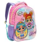 Mochila Costas Infantil Meninas Princesa Boneca