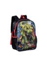 Mochila Costas Infantil T Rex Dinossauro Verde