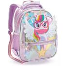 Mochila Costas Infantil Unicórnio Asas 3d Escolar Roxo Denlex Mochila Costas Infantil Unicórnio Asas 3d Escolar Roxo Denlex