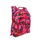 Mochila costas juvenil escolar casual clio style floral