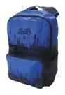 Mochila Costas Notebook Juvenil Grande Pepsi Cola Foroni Azul
