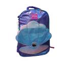Mochila Costas Reforçada Violeta Ostra e Pérola 3D - Luxcel
