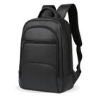Mochila Couro Legítimo Masculina Executiva Casual Compacta Slim Notebook 15.6 polegadas Luxo Premium