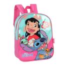 Mochila Creche Disney LiLo Stitch Escolar Passeio Infantil